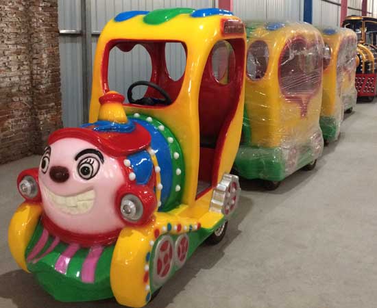 Kiddie trackless train