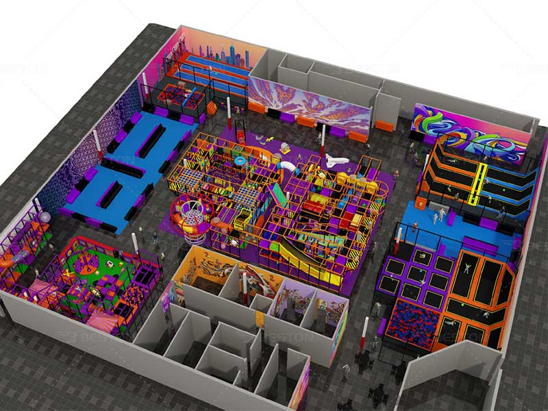 buy trampoline park playground for sale
