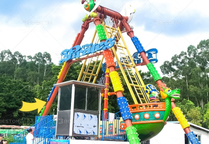 Pirate Ship Amusement Park Ride Theme Designs